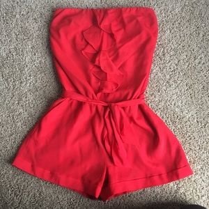 Red Express Romper